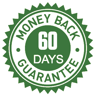 60 days Money Back Guarantee